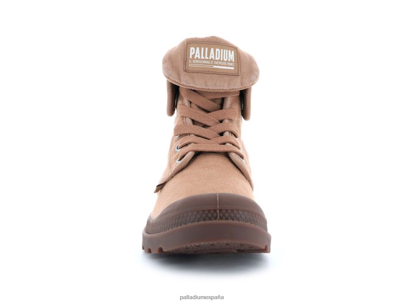 hombres holgado Palladium madera botas DF42XP53