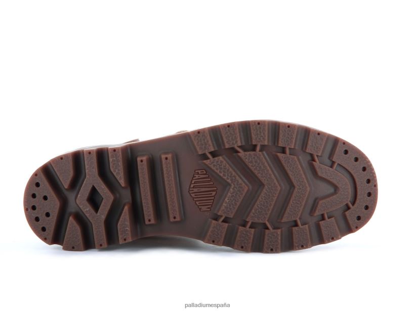 hombres holgado Palladium madera botas DF42XP53