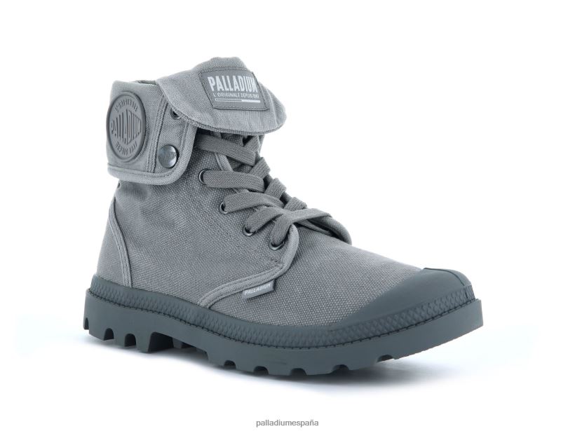 hombres holgado Palladium titanio/de gran altura botas DF42XP52