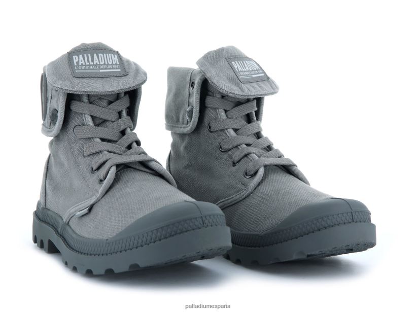 hombres holgado Palladium titanio/de gran altura botas DF42XP52