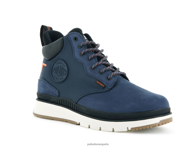 hombres manguito pallasider impermeable plus Palladium humor índigo botas DF42XP15