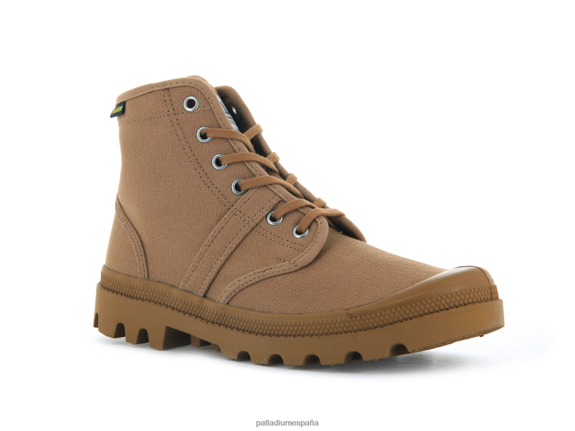 hombres pallabrousse Palladium canela botas DF42XP59