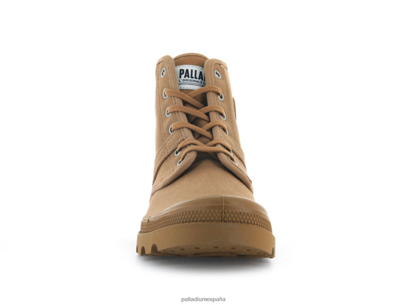 hombres pallabrousse Palladium canela botas DF42XP59
