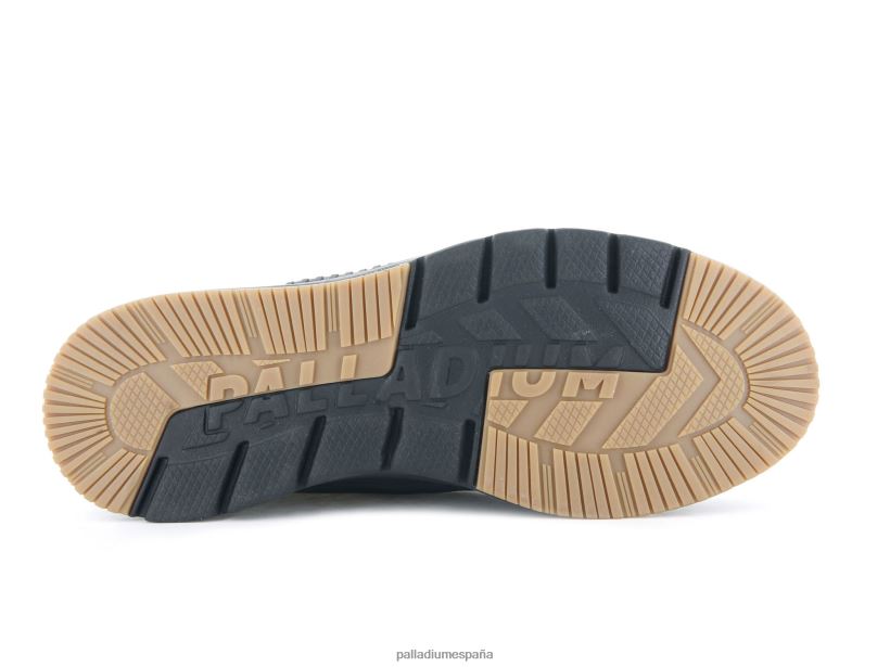 hombres pallasider hola nubuck Palladium negro botas DF42XP33