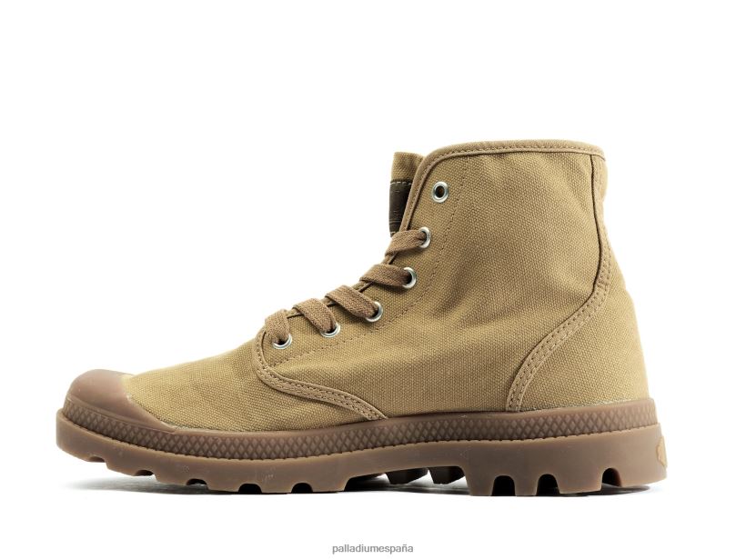 hombres pampa hola Palladium aceituna botas DF42XP17