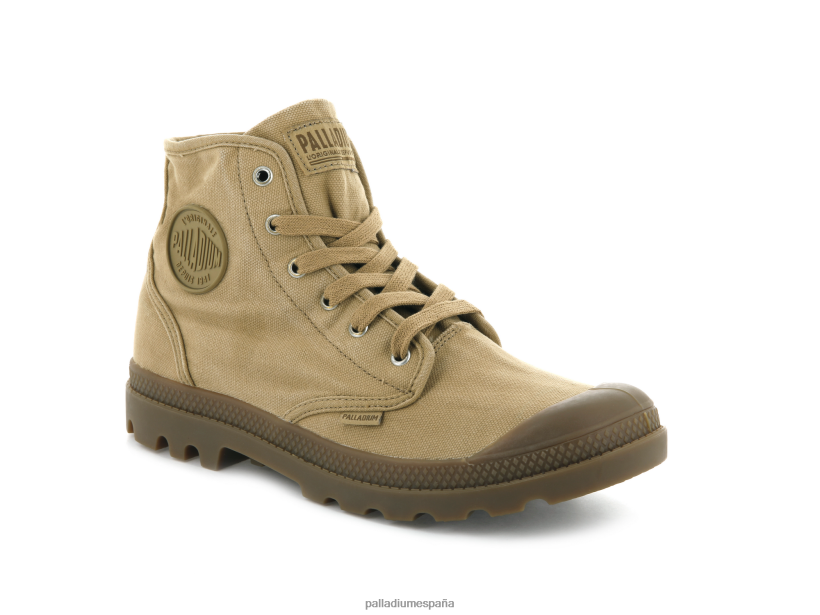 hombres pampa hola Palladium madera botas DF42XP108