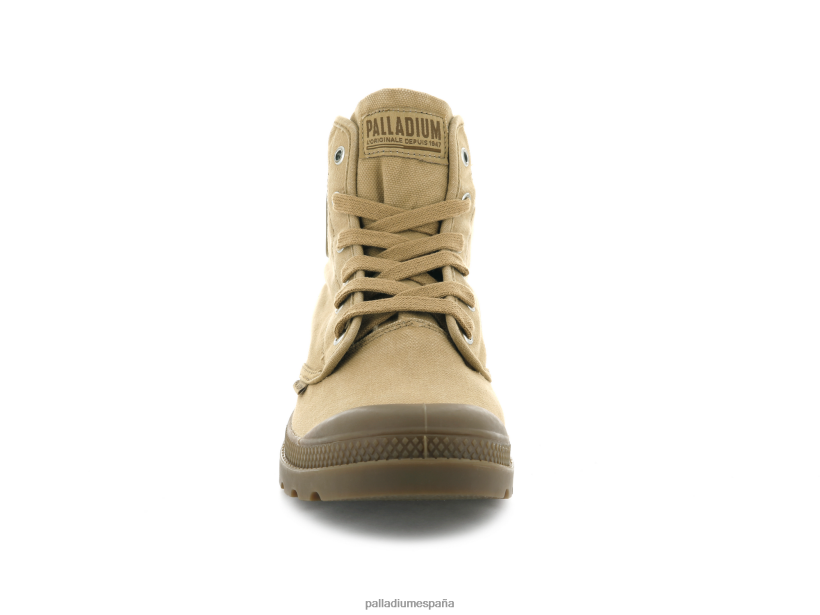 hombres pampa hola Palladium madera botas DF42XP108