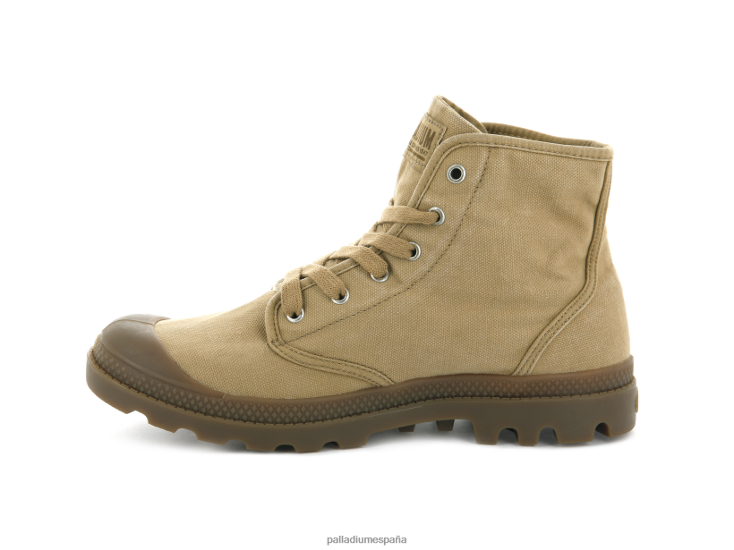 hombres pampa hola Palladium madera botas DF42XP108
