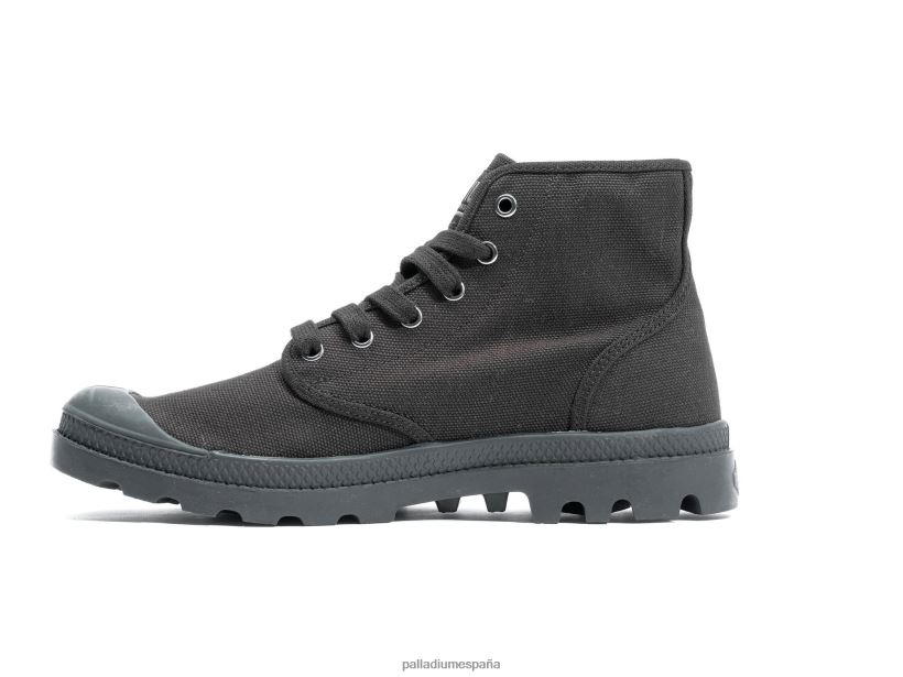 hombres pampa hola Palladium negro botas DF42XP120