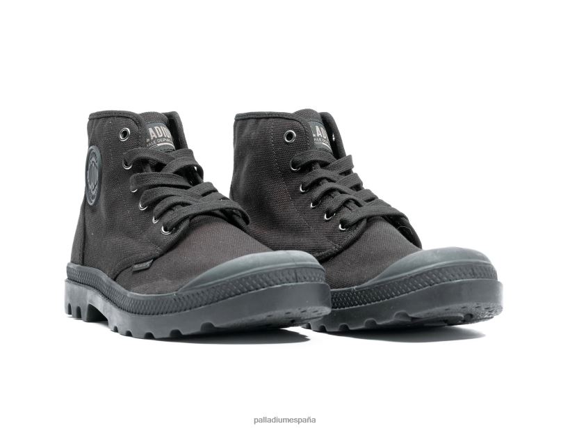 hombres pampa hola Palladium negro botas DF42XP120