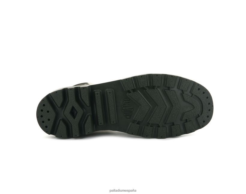 hombres pampa hola Palladium verde oscuro botas DF42XP102
