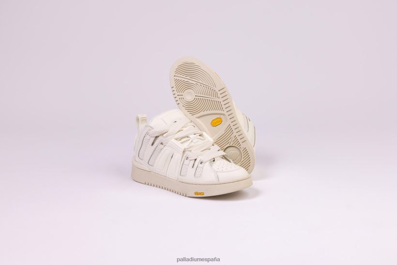 hombres patín palablast Palladium blanco zapatos DF42XP153