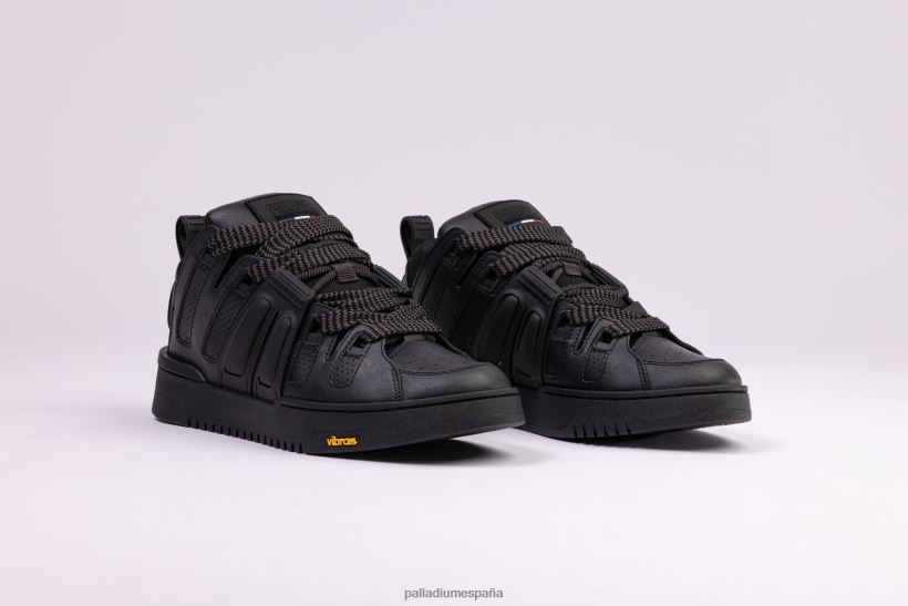 hombres patín palablast Palladium negro zapatos DF42XP190