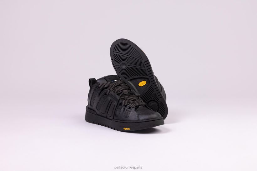 hombres patín palablast Palladium negro zapatos DF42XP190