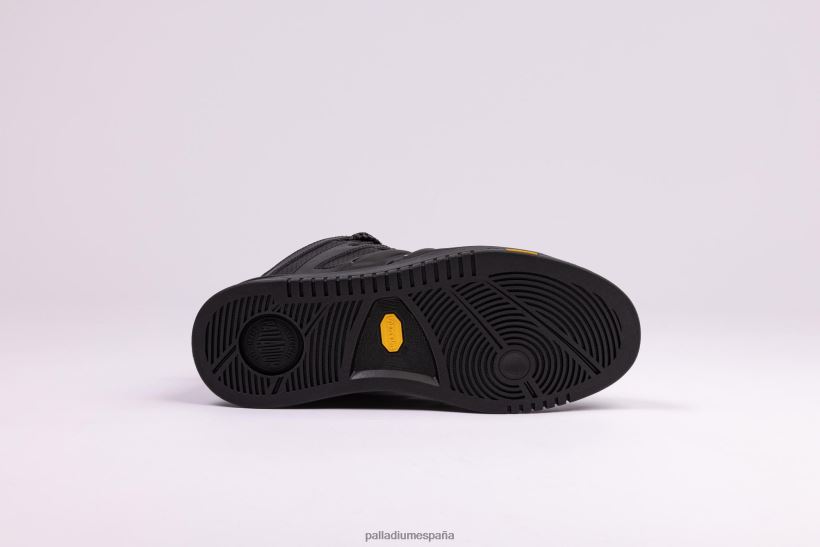 hombres patín palablast Palladium negro zapatos DF42XP190