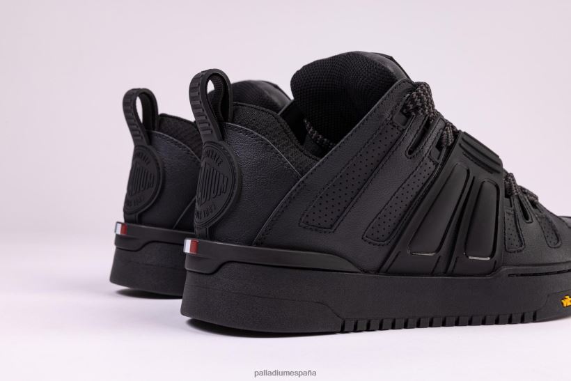 hombres patín palablast Palladium negro zapatos DF42XP190