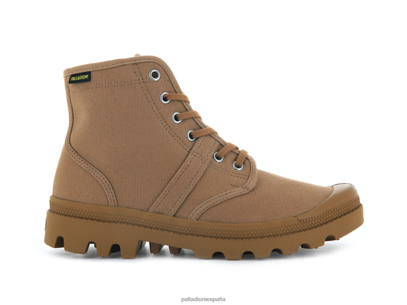 hombres pallabrousse Palladium canela botas DF42XP59