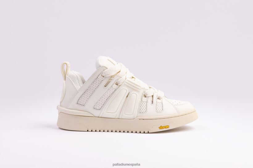 hombres patín palablast Palladium blanco zapatos DF42XP153