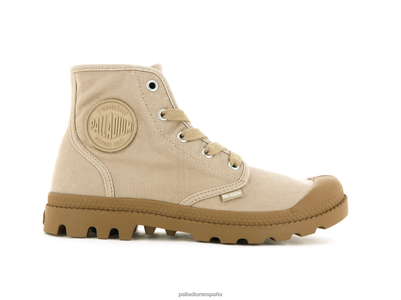 mujer wopampa hola Palladium caramelo botas DF42XP225