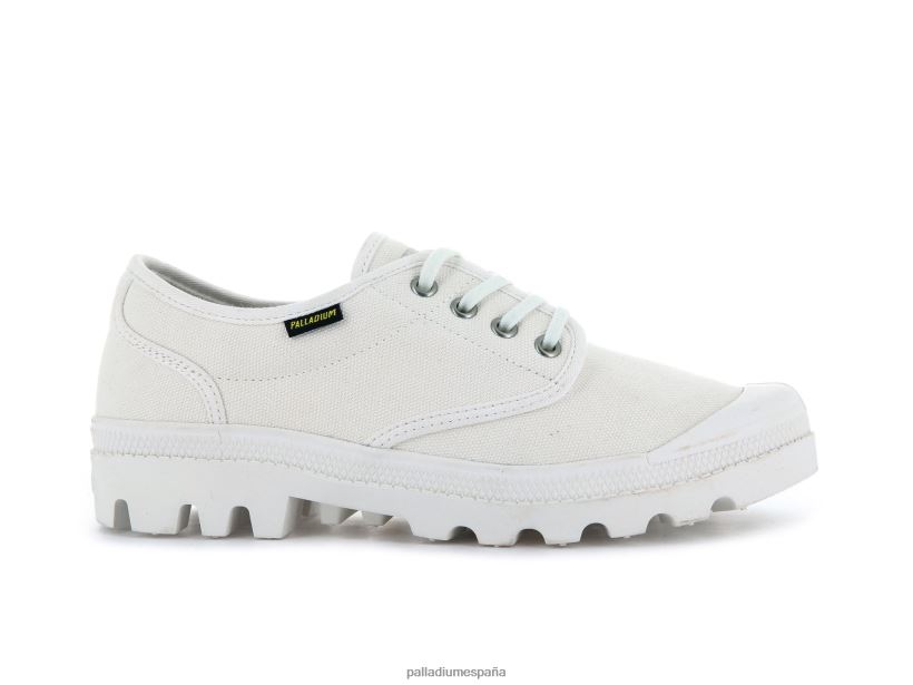 mujer wopallabrousse oxford Palladium estrella blanca zapatos DF42XP319
