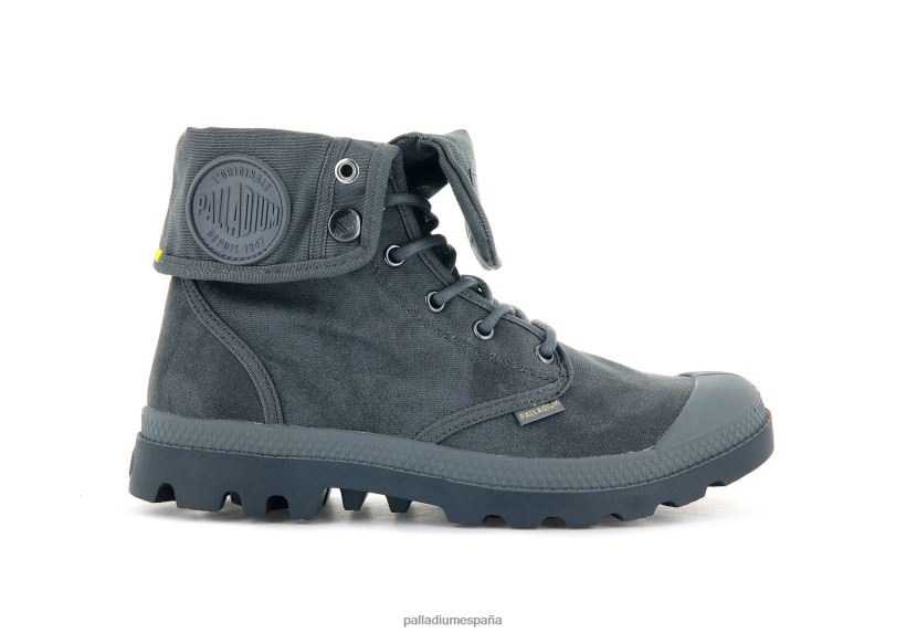 unisexo cera holgada pampa Palladium metal francés botas DF42XP81