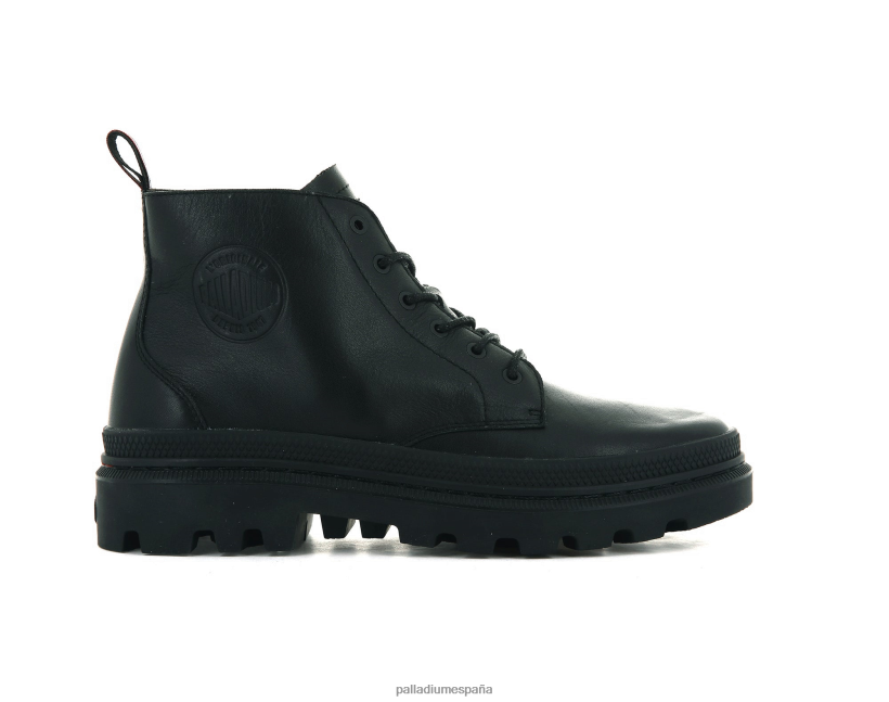 unisexo pallatrooper hi-2 Palladium negro botas DF42XP76