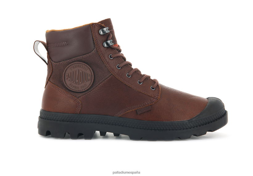 unisexo pampa escudo wpplus lth Palladium caoba botas DF42XP83