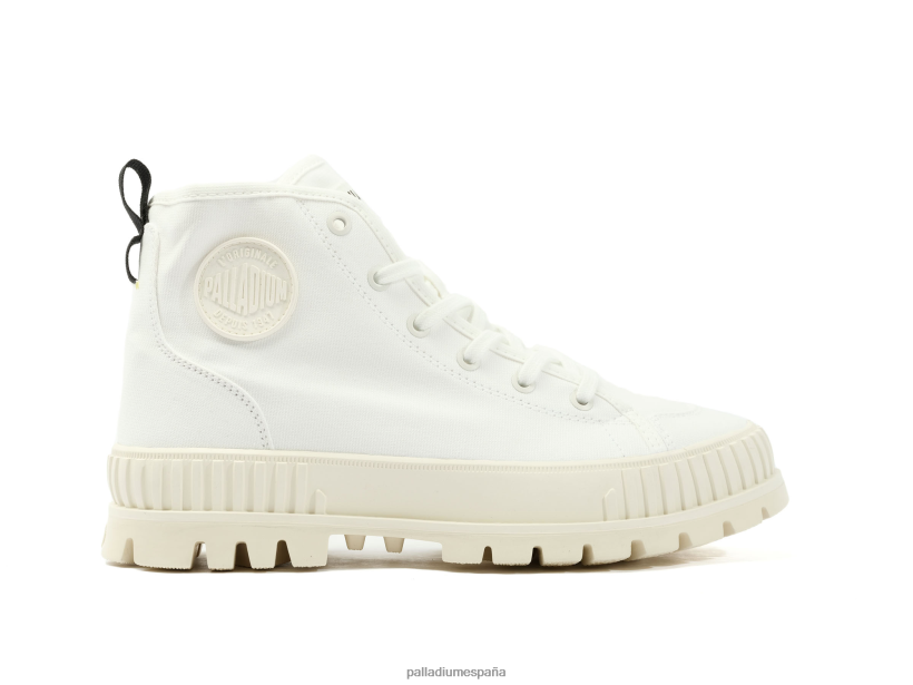 unisexo pallashock orgánico 2 Palladium estrella blanca zapatos DF42XP134