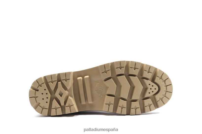 mujer cuero palabase Palladium querido moreno botas DF42XP231