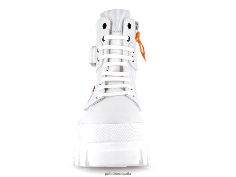 mujer guardabosques deportivo revuelta Palladium estrella blanca botas DF42XP296
