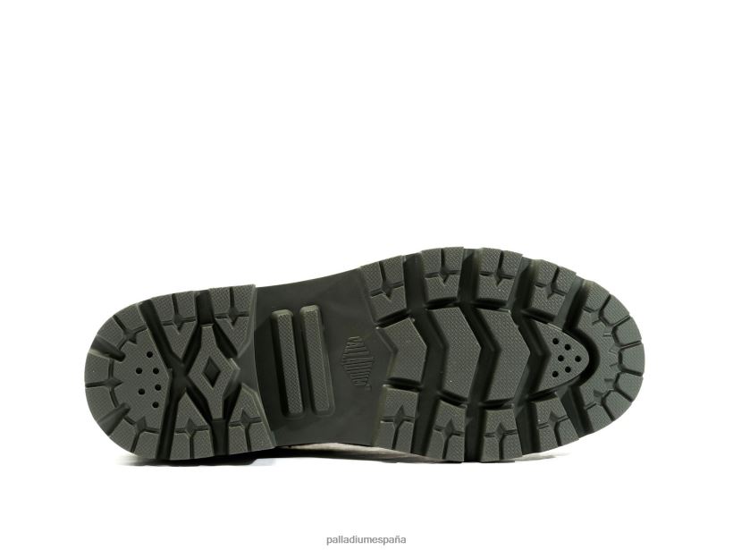 mujer pallabase hola ejército Palladium vetiver botas DF42XP216
