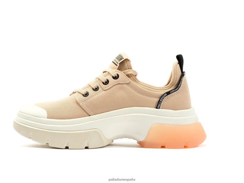 mujer pallawave lo metro Palladium polvo desnudo zapatos DF42XP303