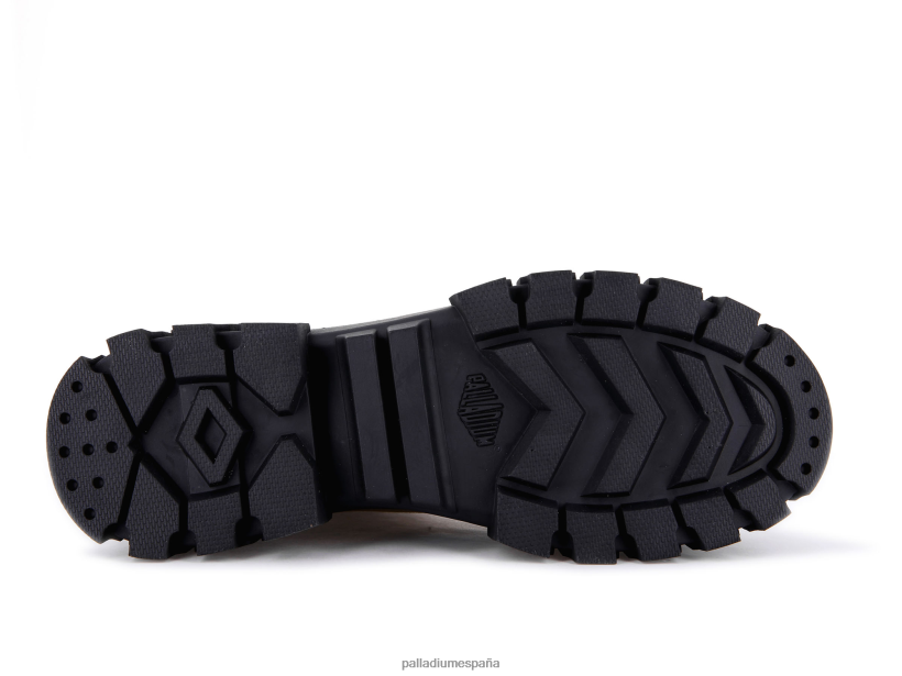 mujer revuelta hola tx Palladium aceituna zapatos DF42XP297