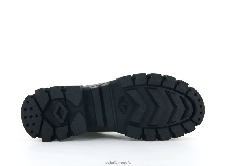 mujer revuelta hola tx Palladium noche de oliva botas DF42XP249