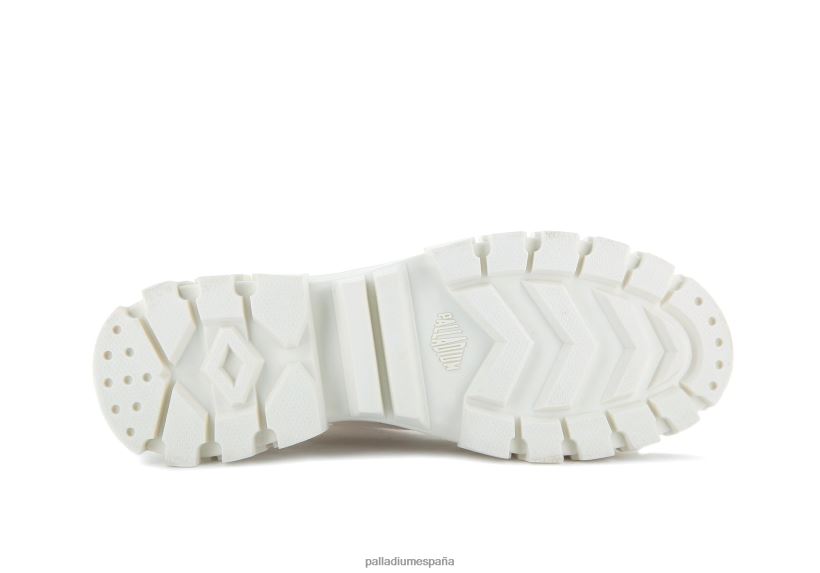 mujer revuelta lo tx Palladium estrella blanca zapatos DF42XP316