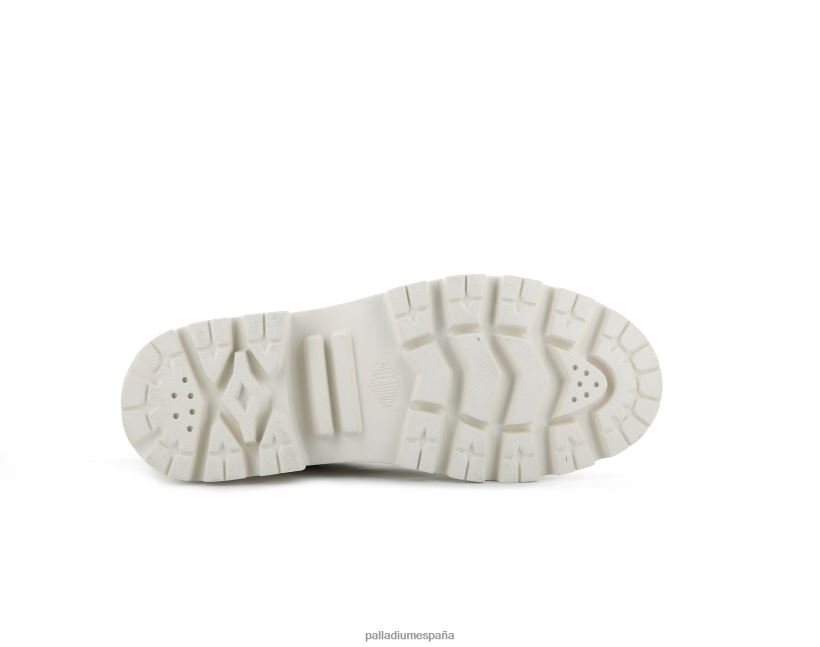 mujer sarga pallabase Palladium gris pardo botas DF42XP258