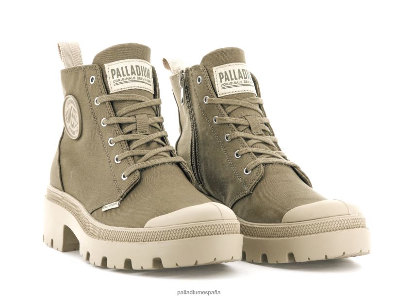 mujer sarga pallabase Palladium nuez moscada botas DF42XP263