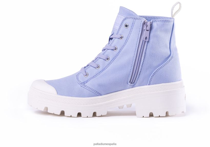 mujer sarga pallabase Palladium xenón azul botas DF42XP280