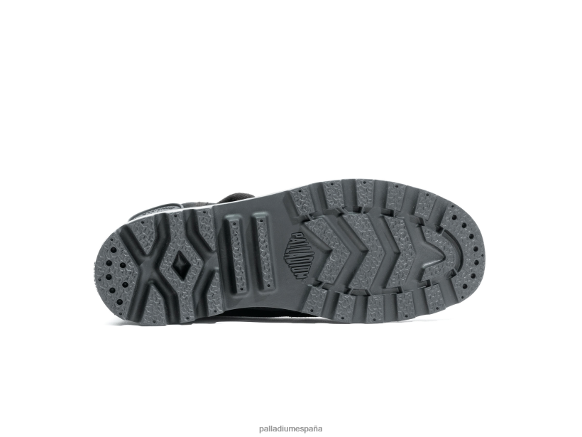 mujer wobaggy Palladium negro botas DF42XP269