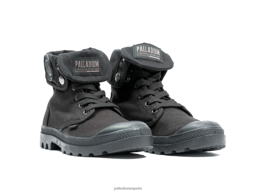 mujer wobaggy Palladium negro botas DF42XP269