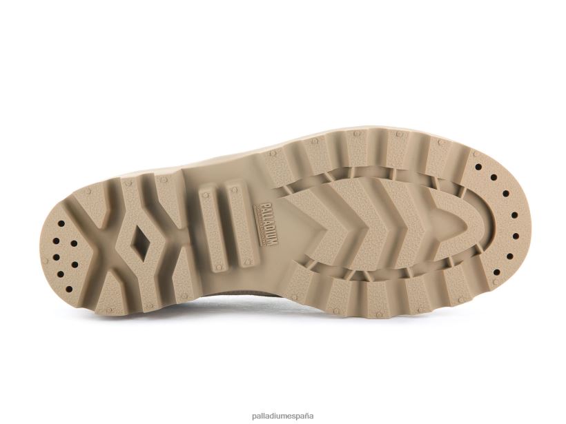 mujer wopallabrousse oxford Palladium aceituna zapatos DF42XP321