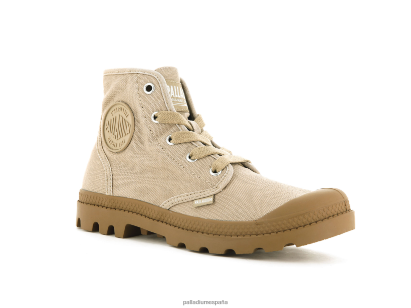 mujer wopampa hola Palladium caramelo botas DF42XP225