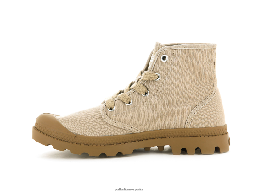 mujer wopampa hola Palladium caramelo botas DF42XP225