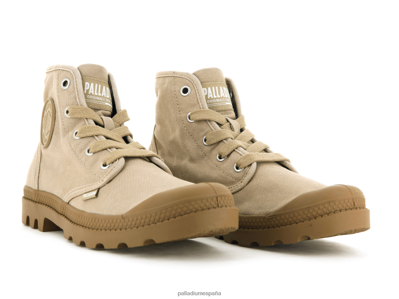 mujer wopampa hola Palladium caramelo botas DF42XP225