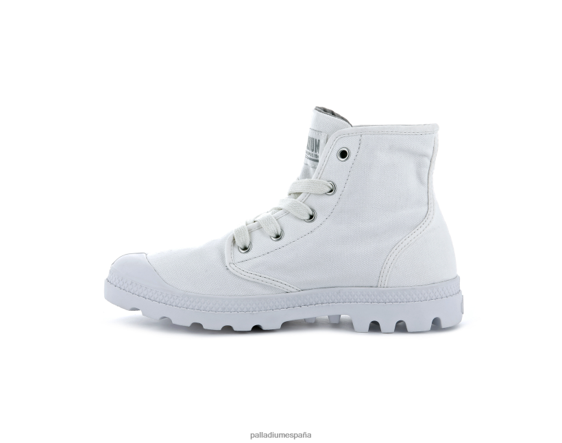 mujer wopampa hola Palladium estrella blanca botas DF42XP266