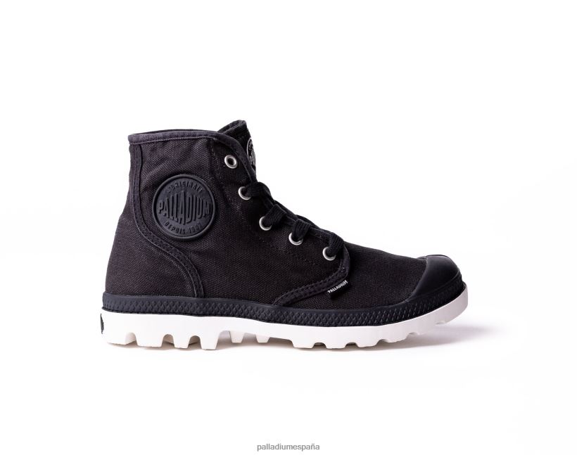 mujer wopampa hola Palladium negro/malvavisco botas DF42XP267