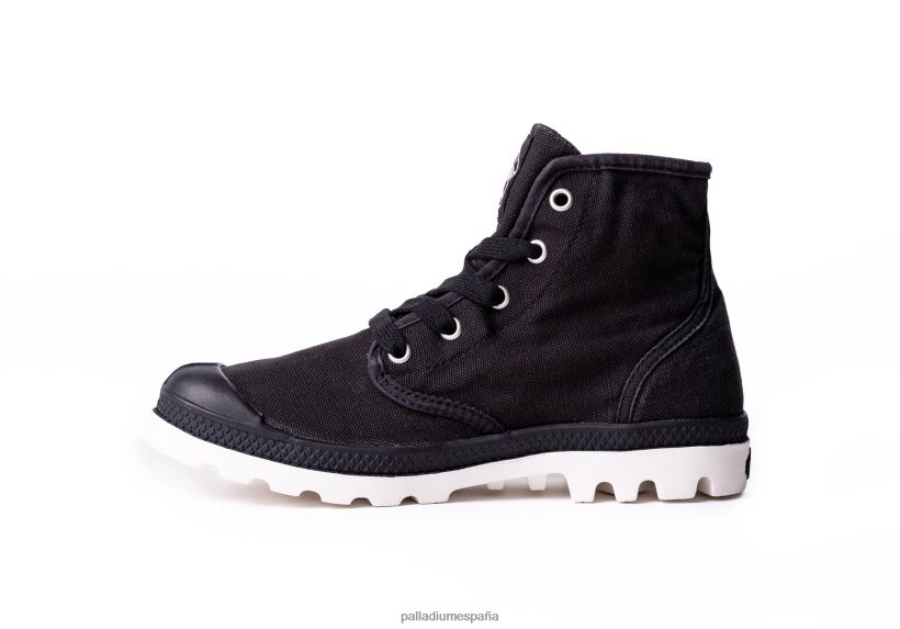 mujer wopampa hola Palladium negro/malvavisco botas DF42XP267