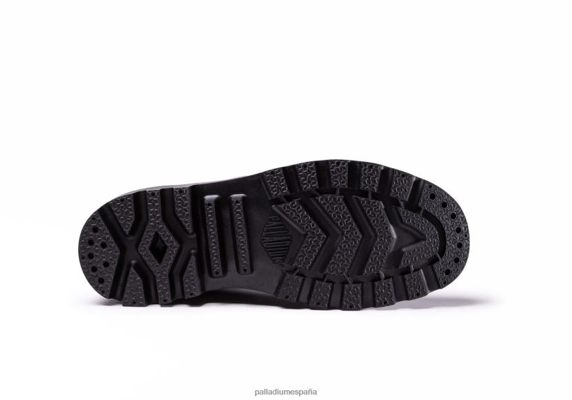 niños pampa hola Palladium negro zapatos DF42XP352