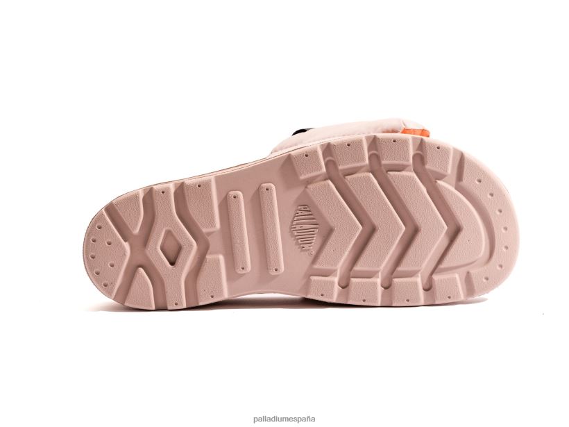 unisexo almohadilla deslizante solea Palladium rosa humo diapositivas DF42XP207