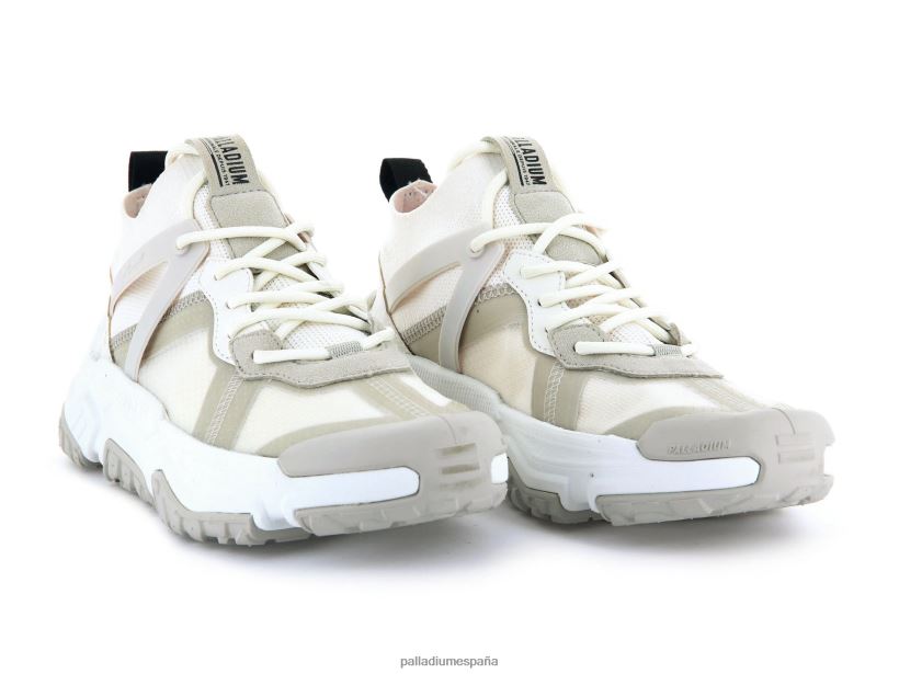 unisexo aventura fuera de la red Palladium estrella blanca zapatos DF42XP189